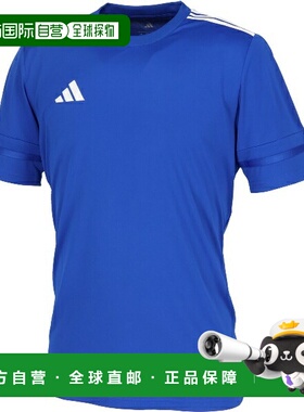 日本直邮adidas Custom Squadra 25 短袖足球服 JD7459Z-BLU