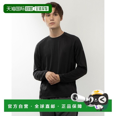 日本直邮TIGORA 男士陆地/跑步长袖T恤 Grid Fleece Long Sleeve