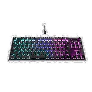 【日本直邮】冰豹Vulcan TKL紧凑型机械游戏键盘静音线性红轴日文