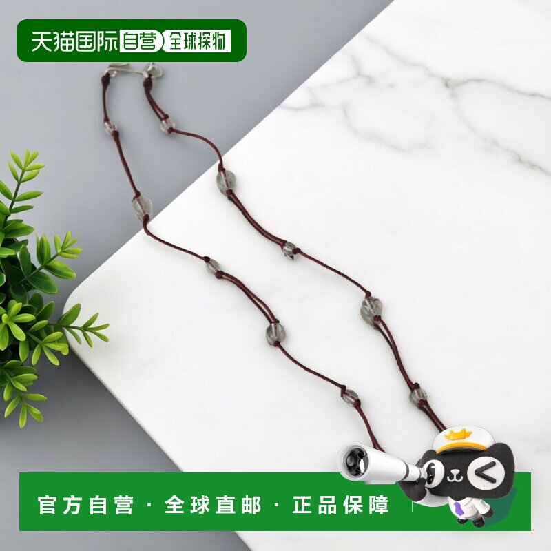 1h可退 日本直邮SMELLY so' 女士 水晶水滴造型银925项链 SM26930