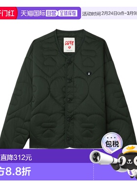 1h可退 日本直邮A BATHING APE 女装 心形绗缝外套 CL70241301