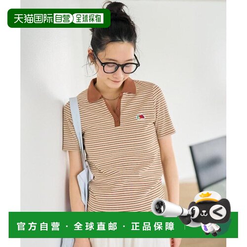 日本直邮FRUIT OF THE LOOM × FREAK'S STORE 女士多色条纹 Polo