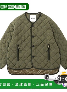 1h可退 日本直邮GYMPHLEX 女装 轻量菱格纹外套 宽松绗缝设计  #G