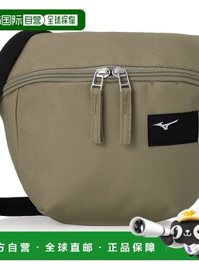 【日本直邮】Mizuno美津浓 斜挎包COLORE 抗菌 B3JM2003 橄榄色