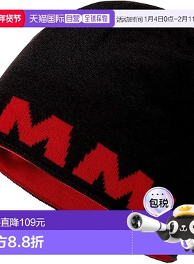 【日本直邮】猛犸象 徽标便帽 1191-04891 Black帽子针织帽