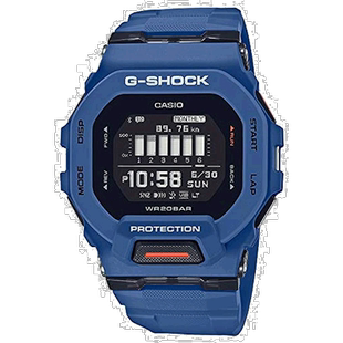 【日本直邮】Casio卡西欧男士电子手表腕表蓝色百搭时尚GBD-200-2