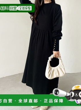 日本直邮GeeRA 修身喇叭针织连衣裙 R04609EW13156