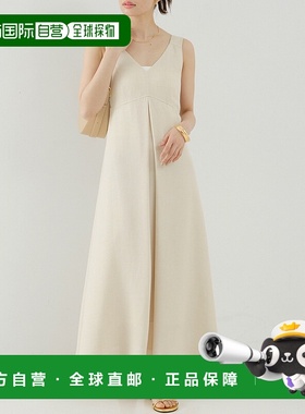 1h可退 日本直邮Rouge vif la cle 女士麻感透气网眼连衣裙 31480