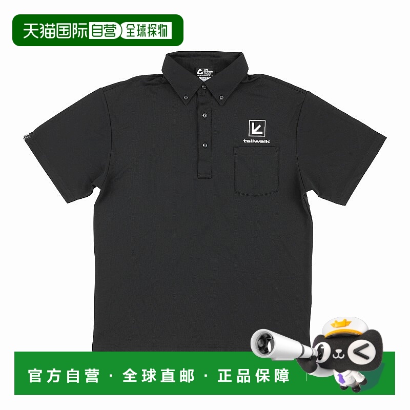 日本直邮Tailwalk Dry 运动 Polo 衫 TYPE-01 XXL 黑色 (BLK)