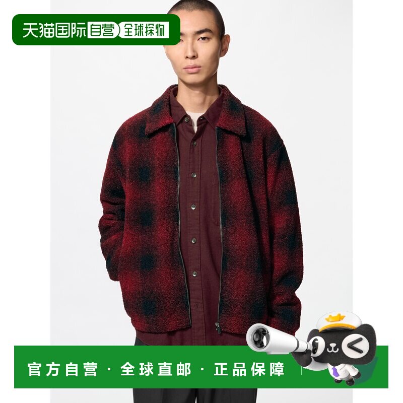日潮跑腿UNIQLO优衣库 摇粒绒 男女同款 短外套 489487图片