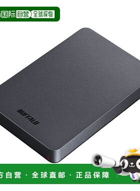 【日本直邮】BUFFALO 外置硬盘2TB USB3.1Gen.1 黑HD-PGF2.0U3-BB