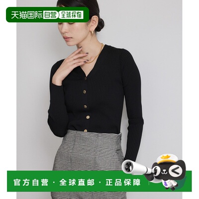 1h可退 日本直邮ROPE' 女装 羊毛宽松针织开衫 2025BGGK35240