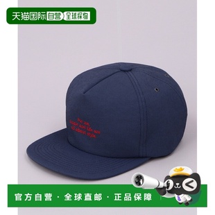 1h可退 日本直邮CA4LA 男女同款 刺绣M型高冠平檐棒球帽 ZKN02721