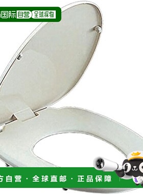 【日本直邮】LIXIL INAX 马桶盖带圆形前座（大号）固定式 灰白色