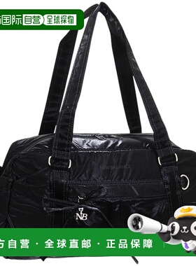 日本直邮New Balance 女士尼龙单肩包/手提包黑色NBGCFFW105-DSTB