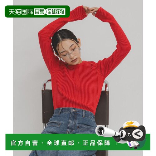 日本直邮illi 针织衫 随机罗纹圆领