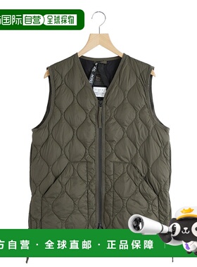 日本直邮TAION 马甲拉链V领背心外套保暖男士上衣简约日常