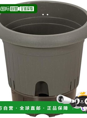 【日本直邮】Bestco 可注水花盆 型号 300 灰色 日本制造 MA-4209