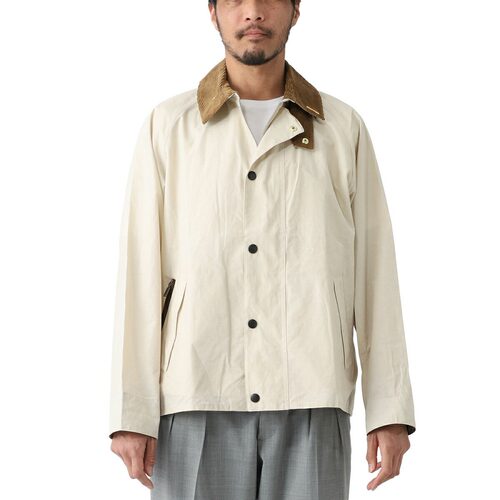日本直邮Barbour 男士休闲夹克mca1098cr31燕麦色ICONS TRANSPORT