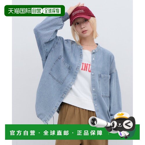 日本直邮CIAOPANIC TYPY 女装 柔软棉质牛仔衬衫 【付后1h可退】