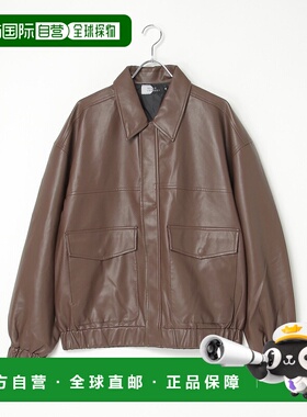 1h可退 日本直邮VENCE EXCHANGE 男士A-2飞行夹克合皮外套 351900