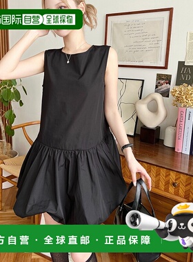 1h可退 日本直邮moment+ 女士巴伦式剪裁无袖连衣裙 mt05084