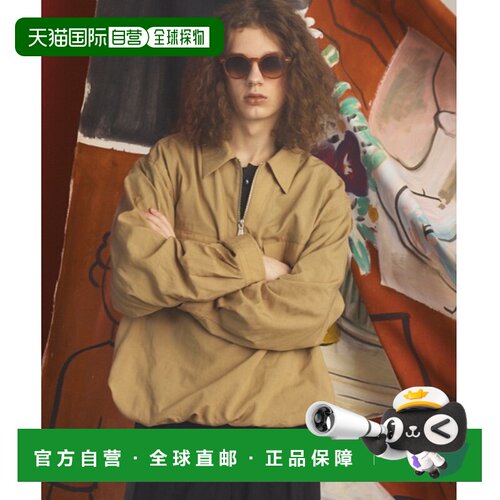 MAISON SPECIAL 男女同款 天丝垂坠感半拉链套头【付后1h可退】