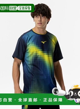 日本直邮美津浓 (MIZUNO) 吸汗透气干爽 Aeroflow 球拍运动比赛衬