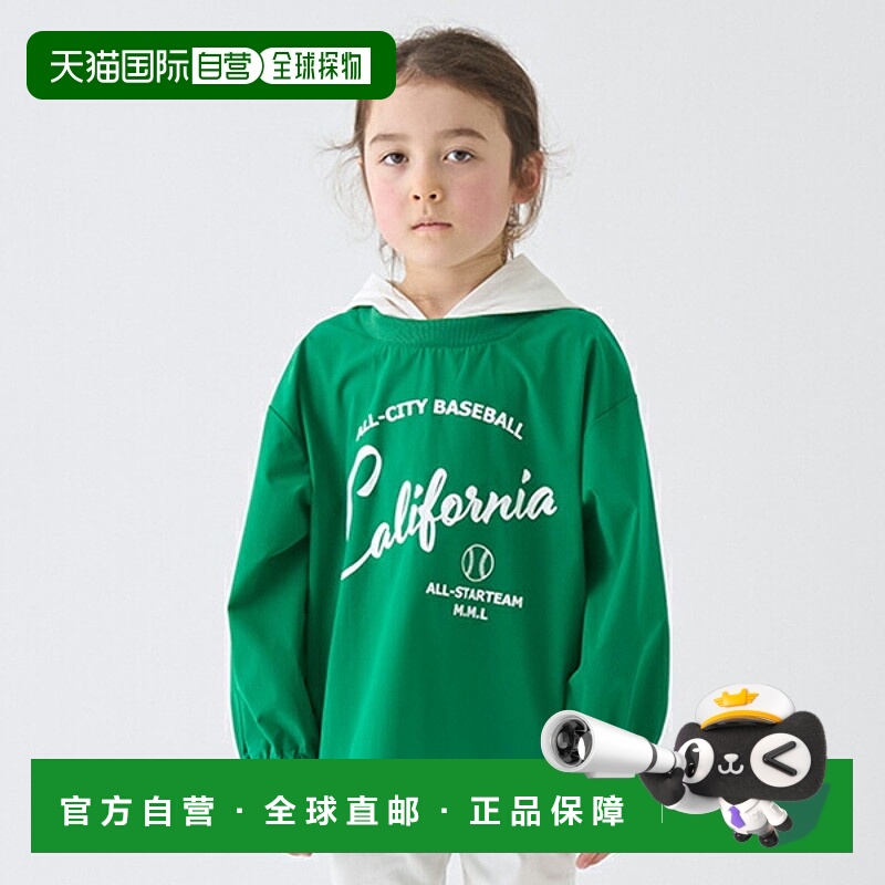 日本直邮MINIMAL 儿童尼龙长袖T恤上衣休闲舒适运动百搭