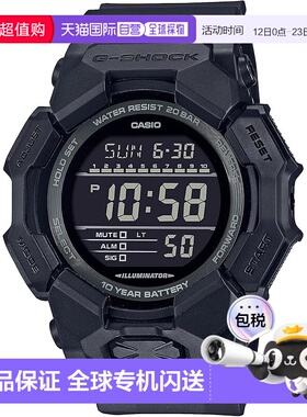 【日本直邮】卡西欧 G-SHOCK 生物塑料 GD-010-1A1JF 黑色男表