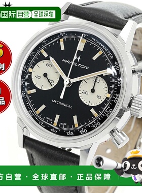 日本直邮hamilton 美国经典 Intra-Matic 计时码表 H H38429730