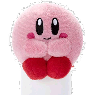 【日本直邮】Takaratomy多美卡毛绒玩具星之卡比迷你抱手可爱模型