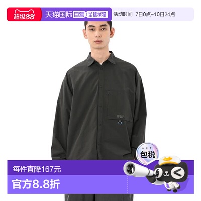 日本直邮New Balance 男士长袖衬衫 AMT55076BLK