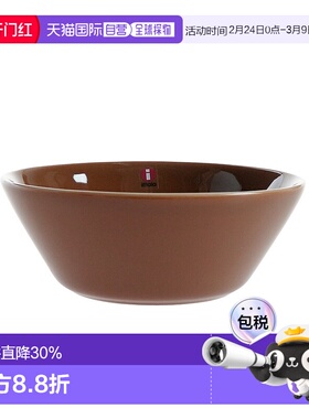 日本直邮日本直邮IITTALA伊塔拉Teema主题系复古棕15cm小碗微波炉