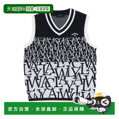 日本直邮CALLAWAY 女士高尔夫针织背心 [C232192001120]