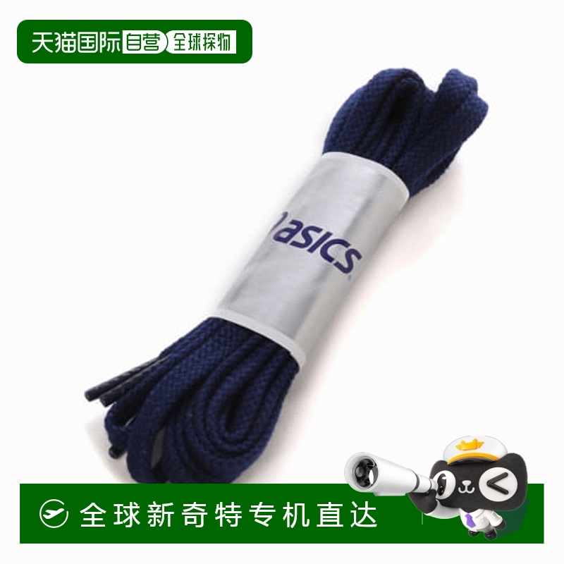 日本直邮asics-Asics Flat Lace厚型海军150厘米篮球鞋鞋（TXX117