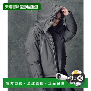 1h可退 日本直邮Casper John 男装 连帽羽绒服 可拆卸巴拉克拉法