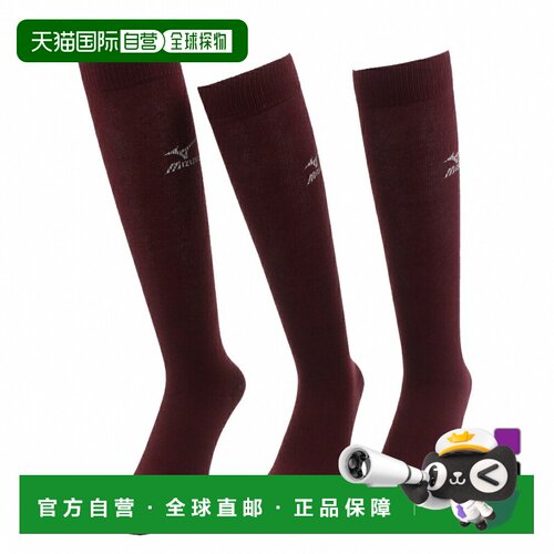日本直邮Mizuno/美津浓 运动吸汗中筒袜子 男女同款 12JX2U1109