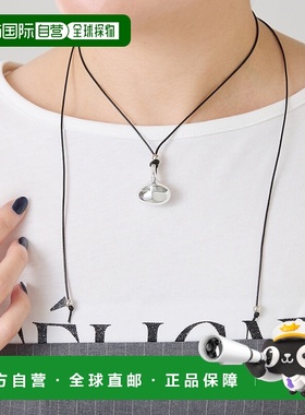 1h可退 日本直邮PAPILLONNER 女士 简约链条设计 可滑动球扣项链
