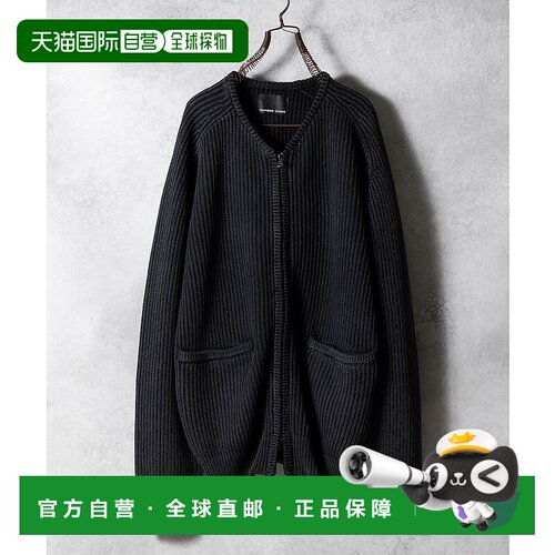 1h可退日本直邮新品NUMBERNINE常规拉链休闲复古开衫男