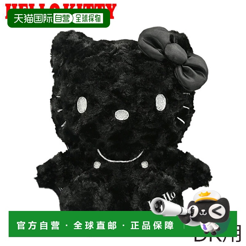 日本直邮Hello Kitty 高尔夫球杆头套 黑色版 (KTHD003) Sanrio C
