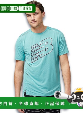 日本直邮New Balance Accelerate 图案短袖 T 恤