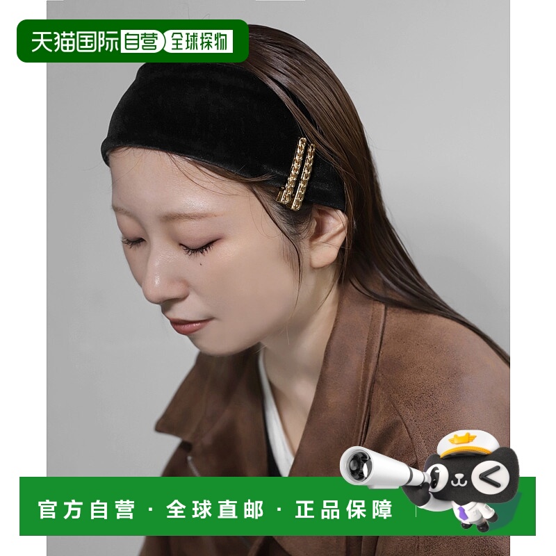 1h可退 日本直邮ANE MONE 女装 丝绒质感发带 多彩可拆卸设计  DG