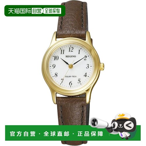 【日本直邮】西铁城女士太阳能腕表RS26-0031C 表壳24.2mm 真皮带