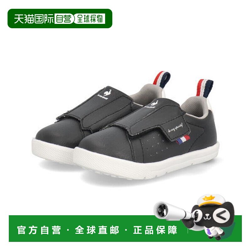 日本直邮le coq sportif LA ROLAND 2 F 婴儿鞋 QL5VJC03BK 黑色