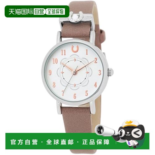 【日本直邮】幸运图案金属圈腕表 CF3B0025：四叶草、马蹄铁、月