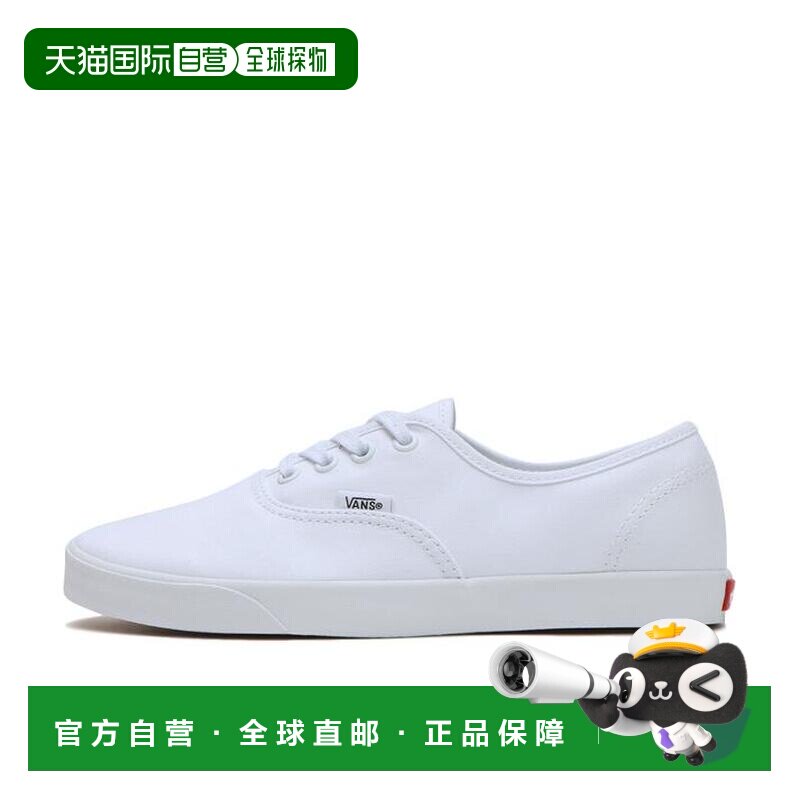 日本直邮Vans Authentic 舒适百搭复古美式 低帮 板鞋 男款 白色