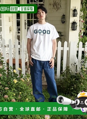日本直邮GOOD ON 标志短袖T恤男士上衣短袖圆领印花T恤 [OLSS-541