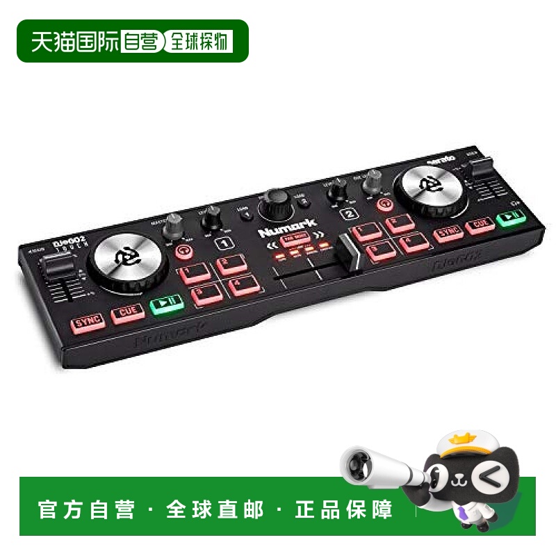 【日本直邮】Numark控制器紧凑型DJ带混音器 Touch DJ2Go2Touch