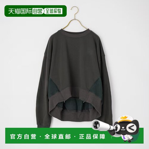 日本直邮WHYTO. 女士 异材质拼接卫衣 WHT26FBL40【付后1h可退】